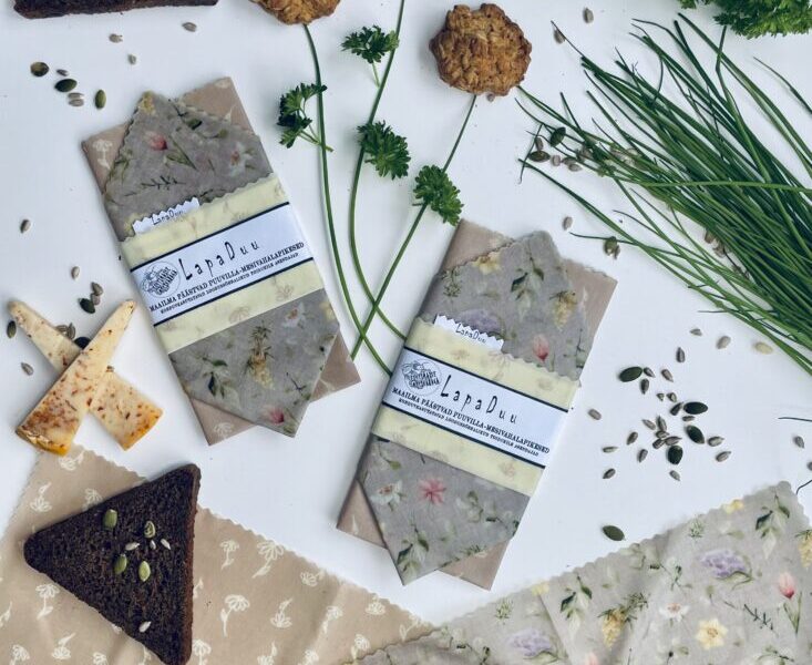 Korduvkasutatav vahakangas – looduslik alternatiiv toidukilele