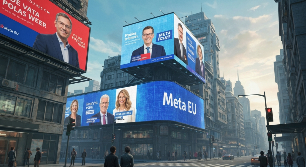 Meta lõpetab poliitilise ja sotsiaalse reklaami Euroopa Liidus