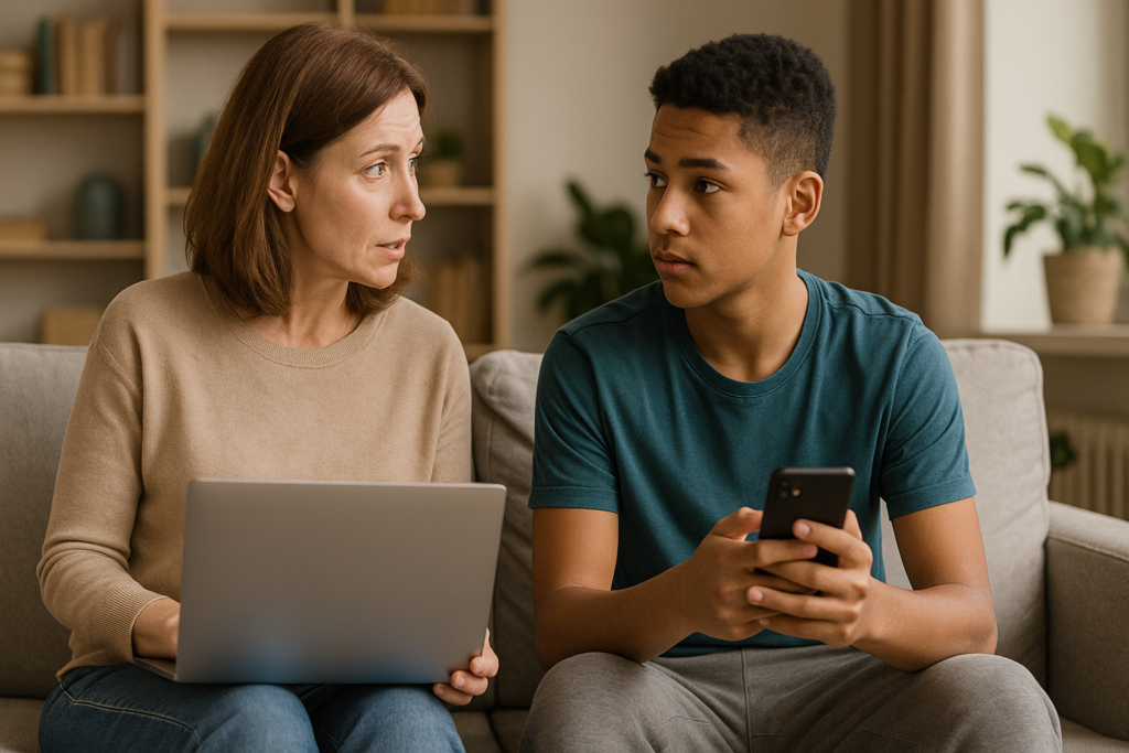 Kuidas rääkida teismelisega internetiohutusest: vanema praktiline teejuht